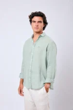Camisa Costa Lino Green