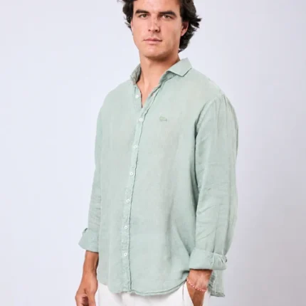 Camisa Costa Lino Green