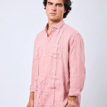 Guayabera Club Light Rose