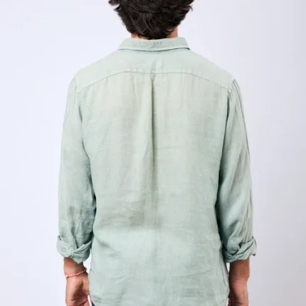 Polera Formentera Lino Verde gh